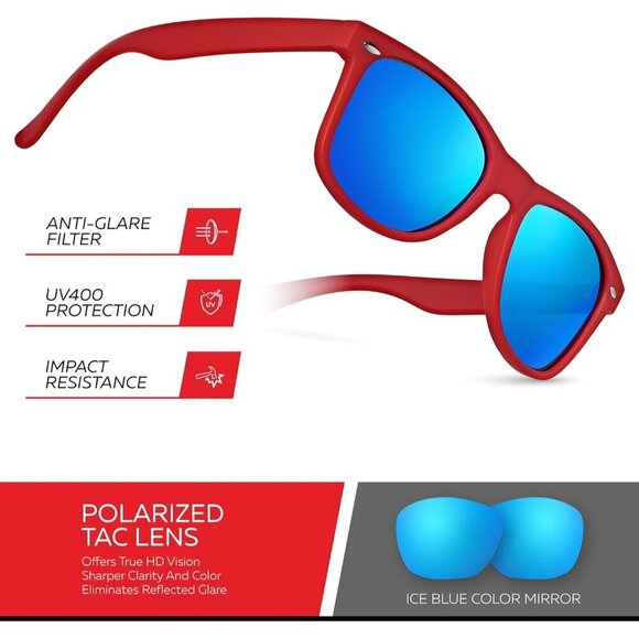 Polarized Sunglasses Men Women UV Protection Classic Sun Glasses